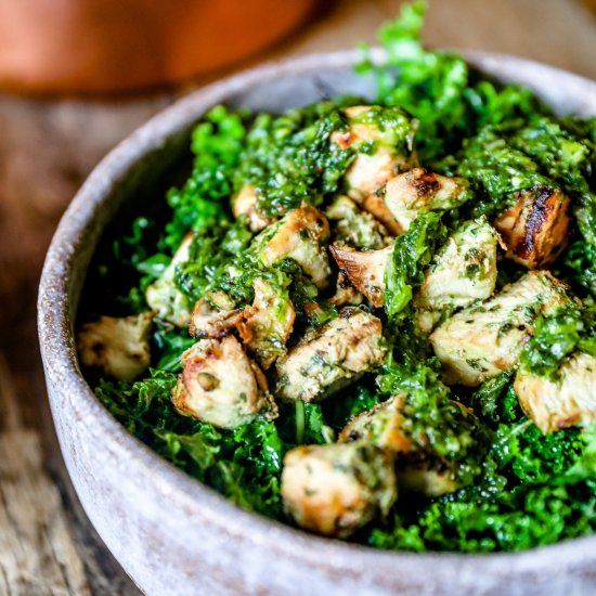 Chimichurri Grilled Chicken & Kale