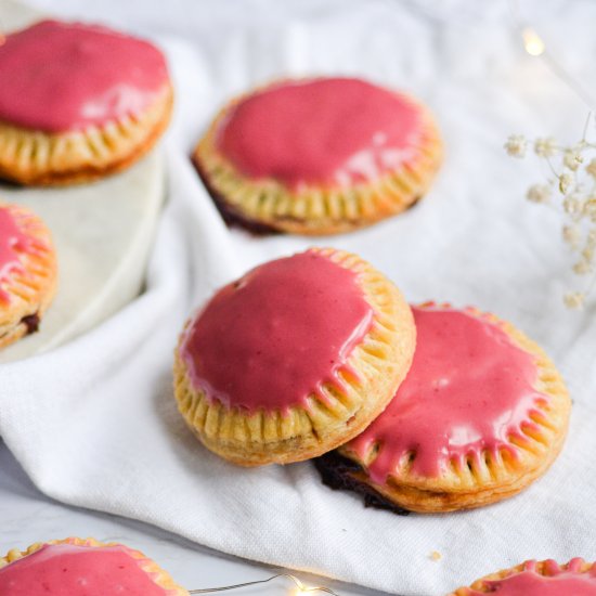 Vegan Jam Tartlets with Glaze