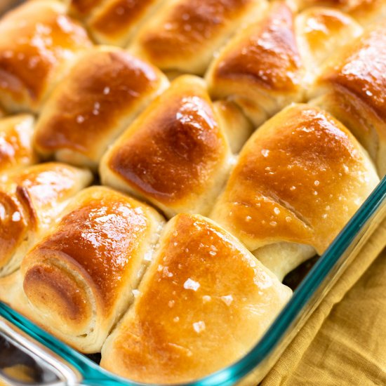 Salted Honey Butter Rolls