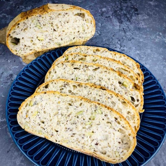 Sourdough Multiseed Bread