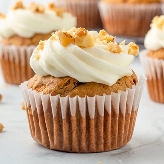 Carrot Cake Cupcakes