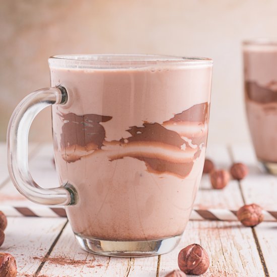 Keto Nutella Milkshake