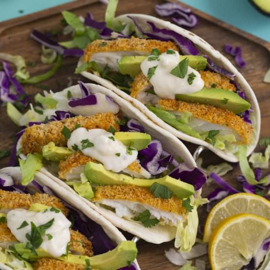 Easy Air Fryer Fish Tacos