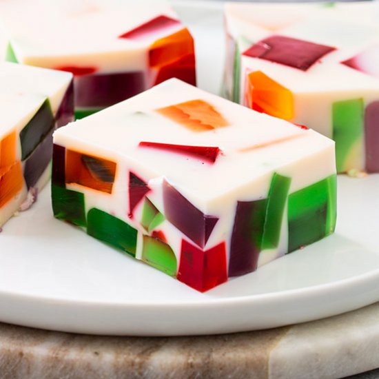 Broken Glass Jello