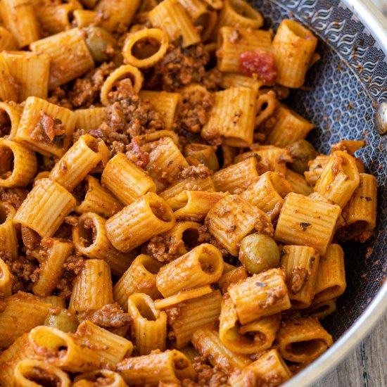 Beef Picadillo Ragu