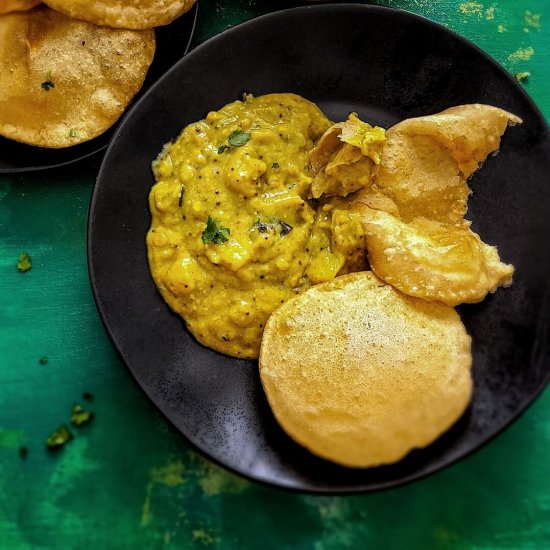 Potato Masala In Instant Pot