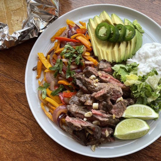 Pineapple Marinated Skirt Steak