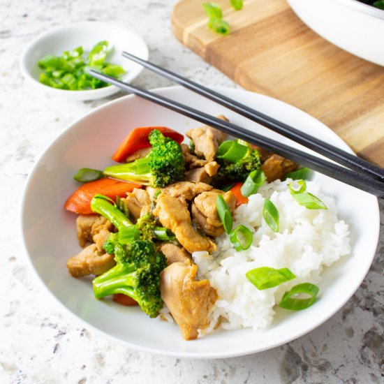 Easy AIP Chicken Stir Fry