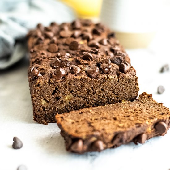 Chocolate Protein Banana Bread