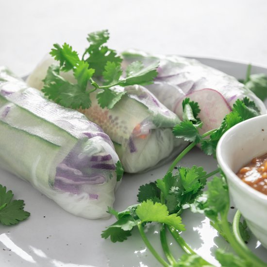 Vegan Fresh Spring Rolls