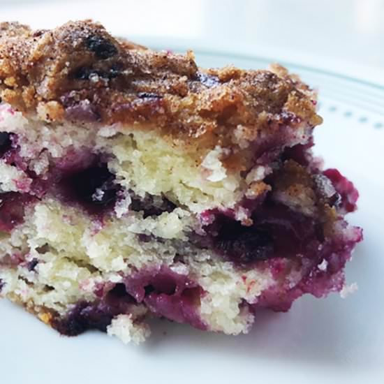 Huckleberry Coffee Cake