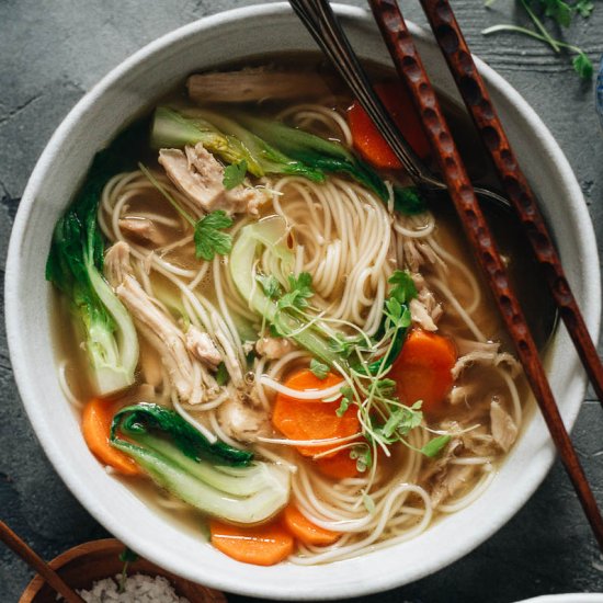 Chinese Chicken Noodle Soup