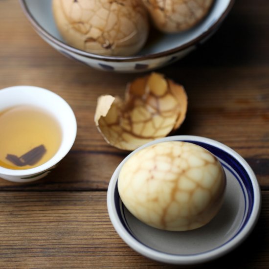 Chinese tea eggs (cha ye dan)