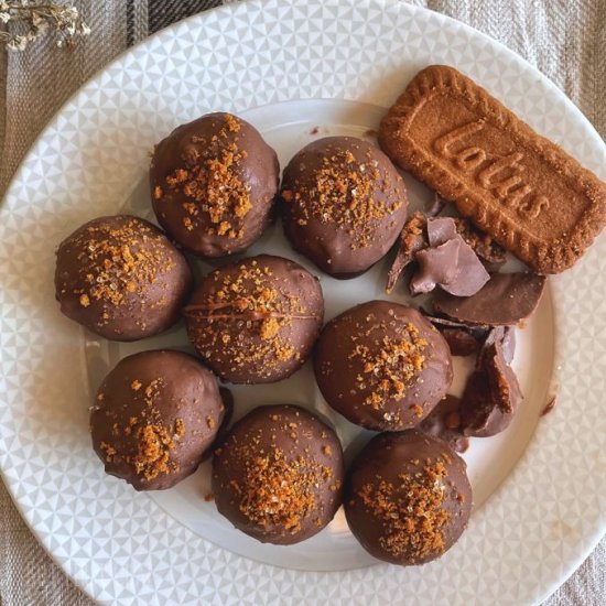 Biscoff Biscuit Cookie Truffles