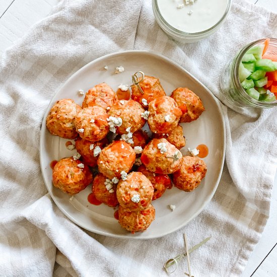 Buffalo Chicken Meatballs