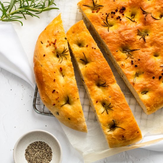 Breadmaker Focaccia