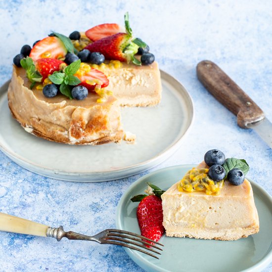 Vegan Baked Cheesecake