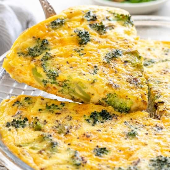 Crustless Broccoli Quiche