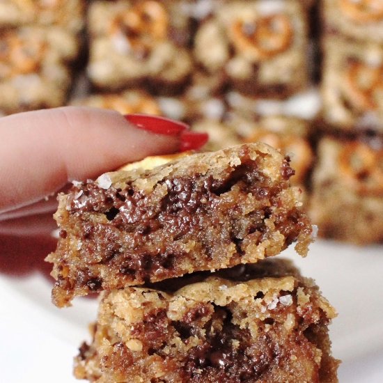 Sweet & Salty Blondies