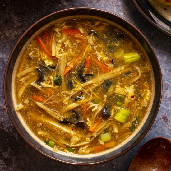 Hot and Sour Soup {Yummy Healthy}