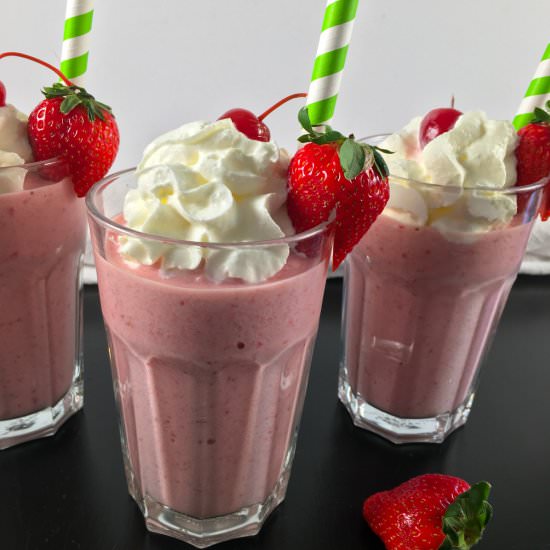 Strawberry Cucumber Smoothie