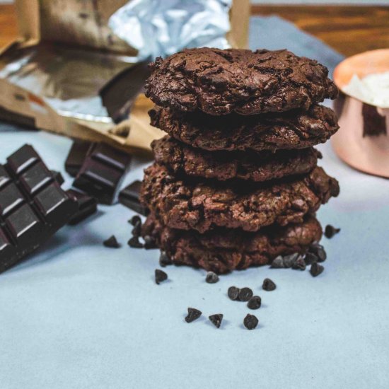 All Chocolate Cookies