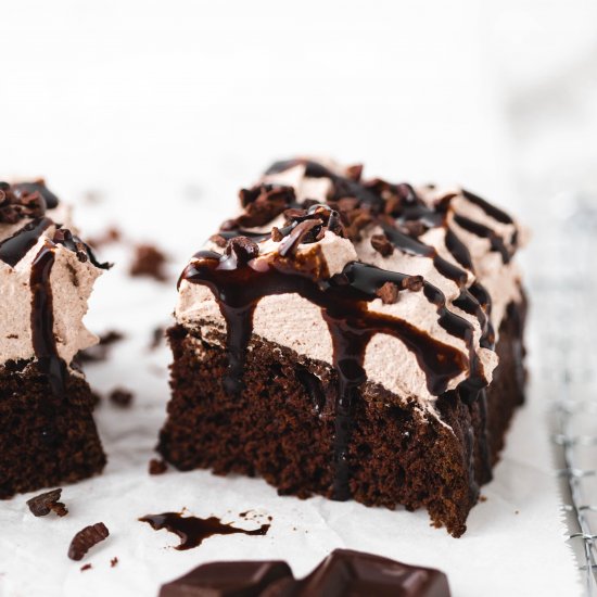 Chocolate sheet cake