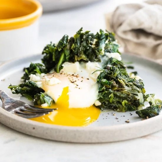 Spanakopita Baked Eggs