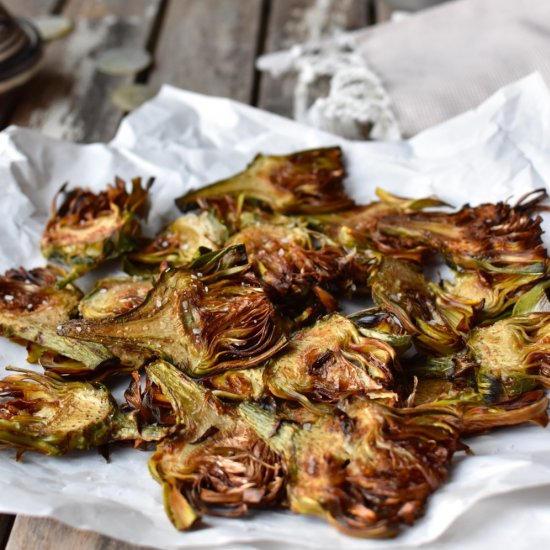 Crispy artichokes