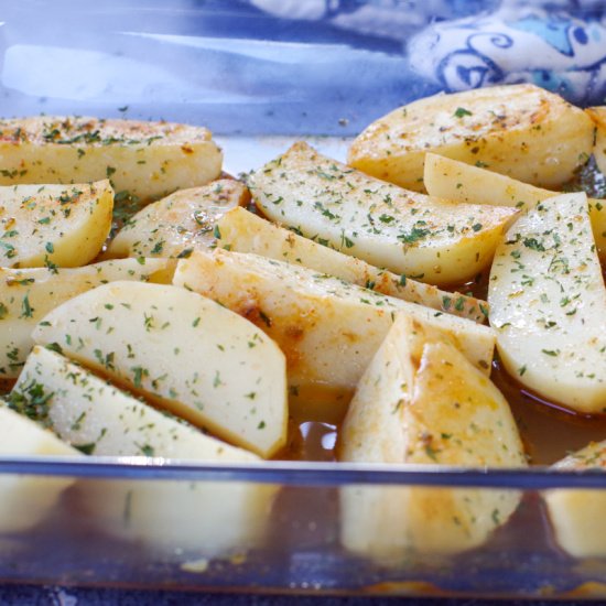 Greek Style Potatoes