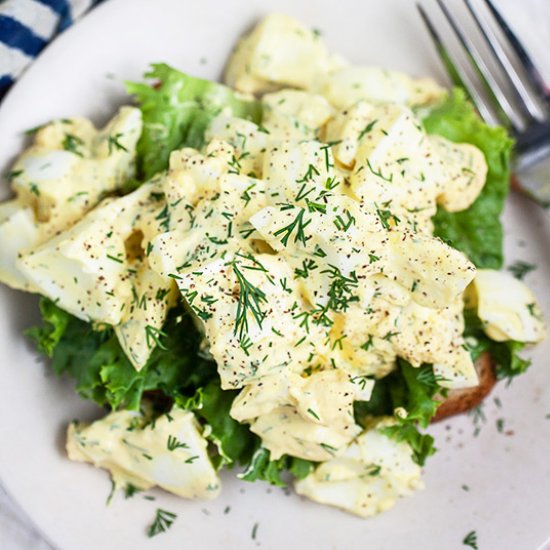 Lemon Dill Egg Salad