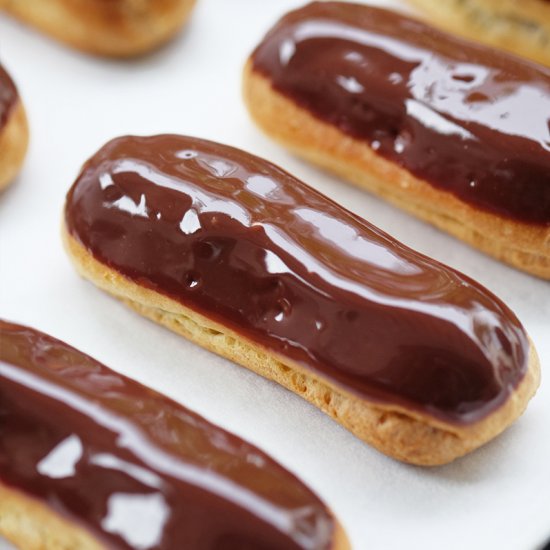 Best Double Chocolate Éclairs