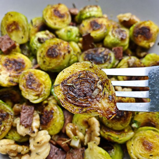 Gourmet Sautéed Brussels Sprouts