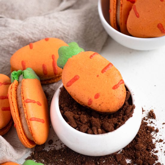 Carrot Cake Macarons