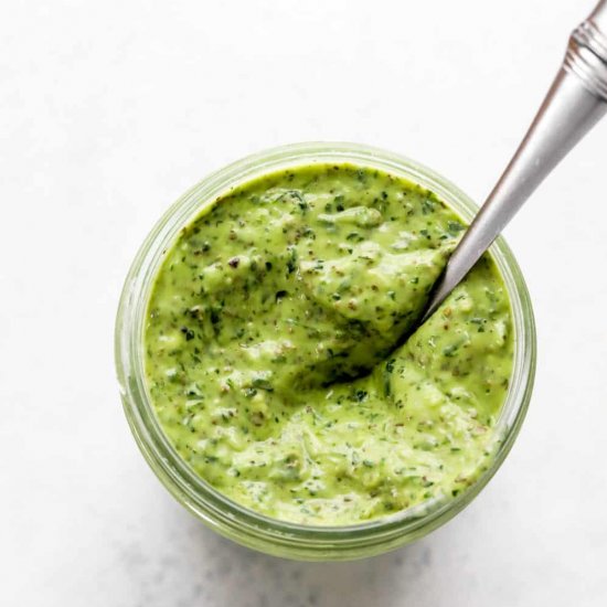 5 Minute Green Goddess Dressing