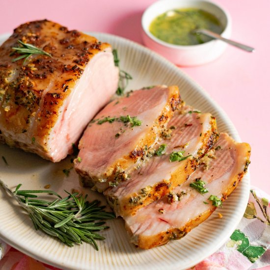 SOUS VIDE PORK LOIN ROAST