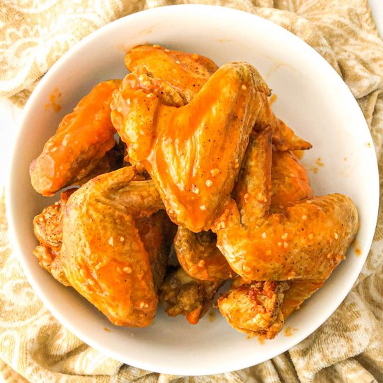 Keto AIr Fryer Buffalo Chicken Wing