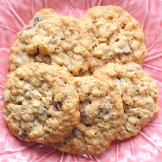 Strawberry Oatmeal Cookies