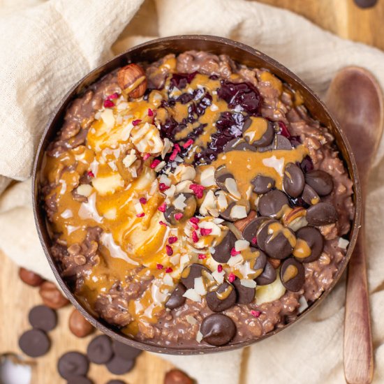 10 MINUTE CHOCOLATE PORRIDGE