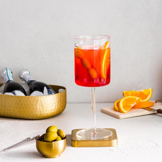 Aperol Spritz Veneziano with Olives