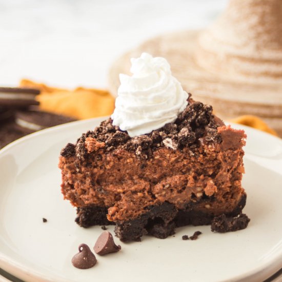 Instant Pot Chocolate Cheesecake