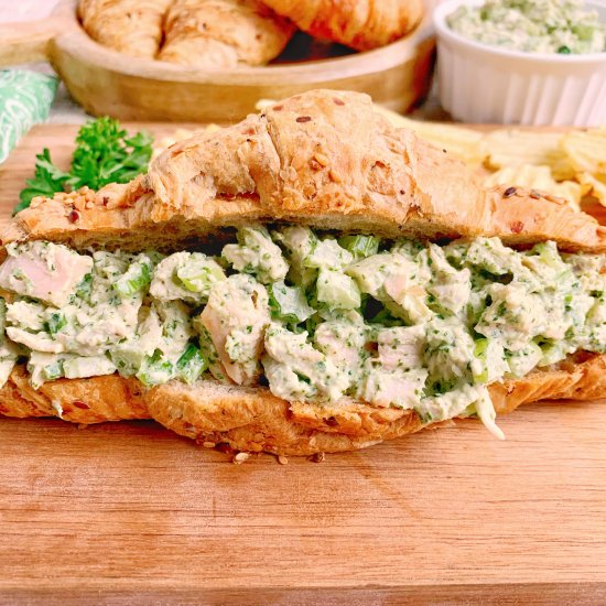 Green Goddess Chicken Salad