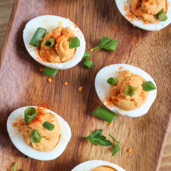 Chipotle Deviled Eggs