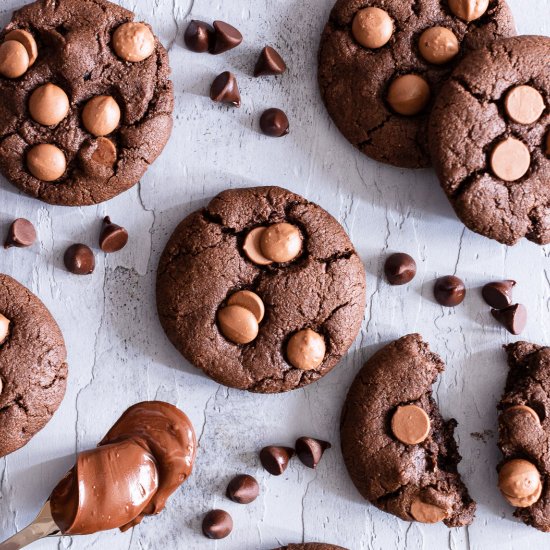 Chocolate Chocolate Chip Cookies