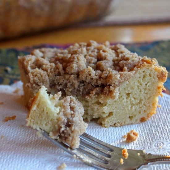 Gluten-Free Cinnamon Coffee Cake