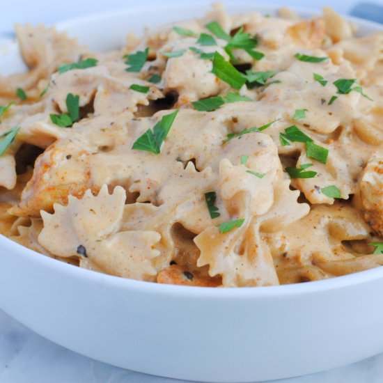 Creamy Parmesan Chicken Pasta