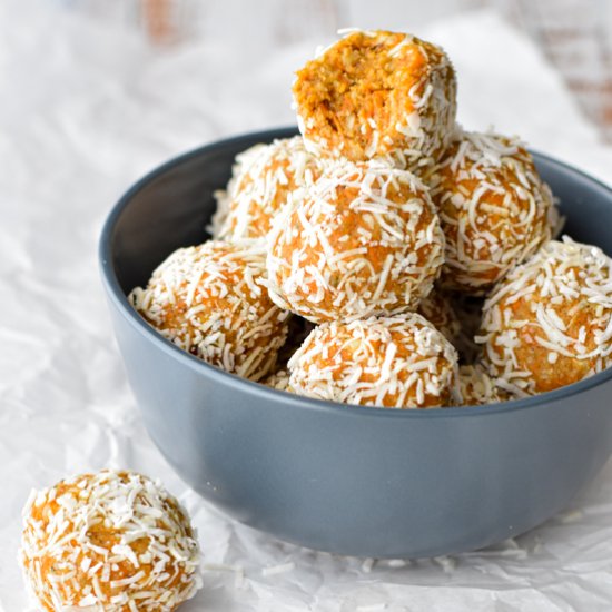 Carrot Cake Protein Balls