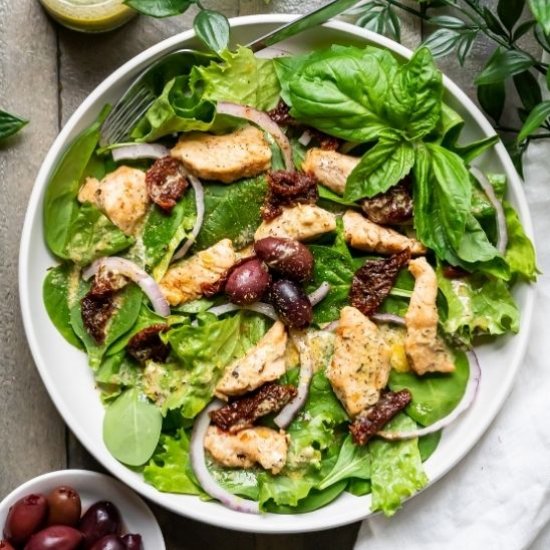 Tuscan Chicken Salad