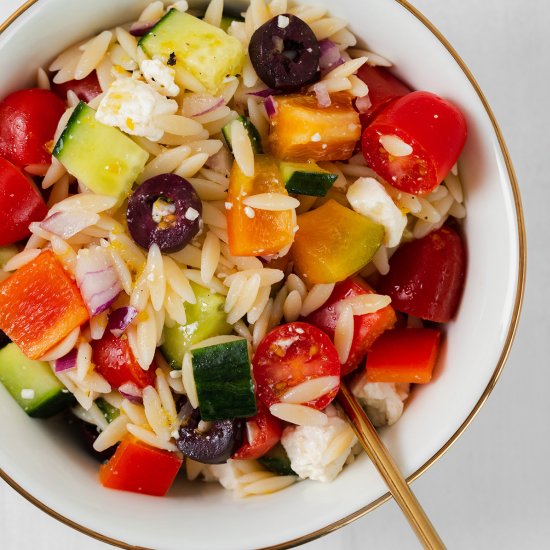 Mediterranean Orzo Salad