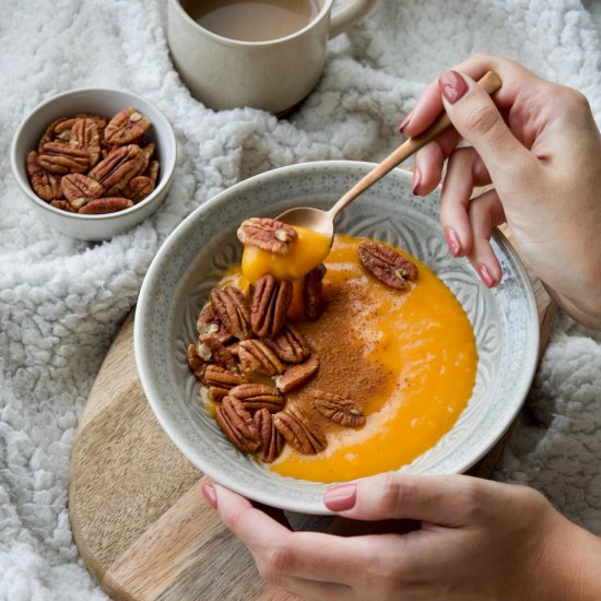 Pumpkin Cornmeal Porridge